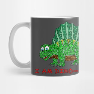 Dimetrodon - I Am Dinomite Mug